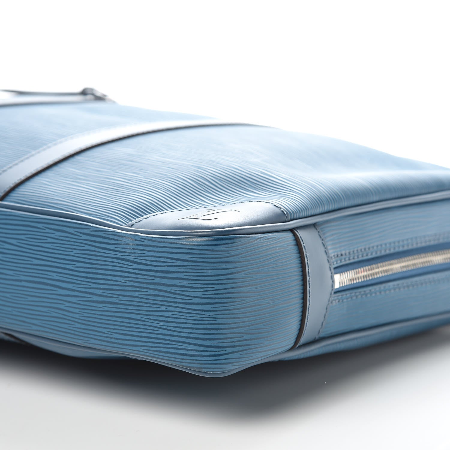 Louis Vuitton Epi Porte-Documents Voyage Briefcase Blue Celeste 9 of 9