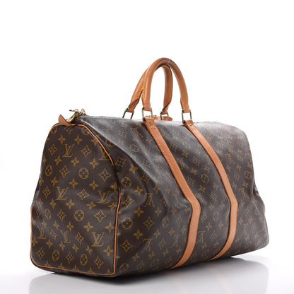 Louis Vuitton Monogram Keepall 50 3 of 13