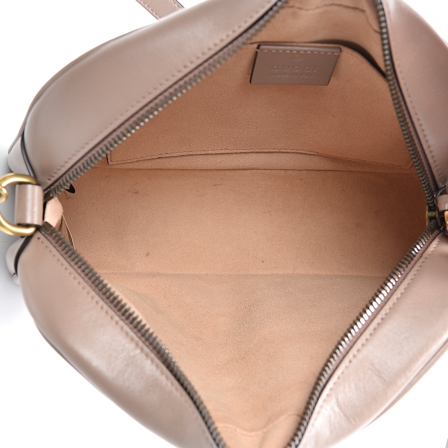 Gucci Calfskin Matelasse Small GG Marmont Chain Shoulder Bag Porcelain Rose 4 of 14