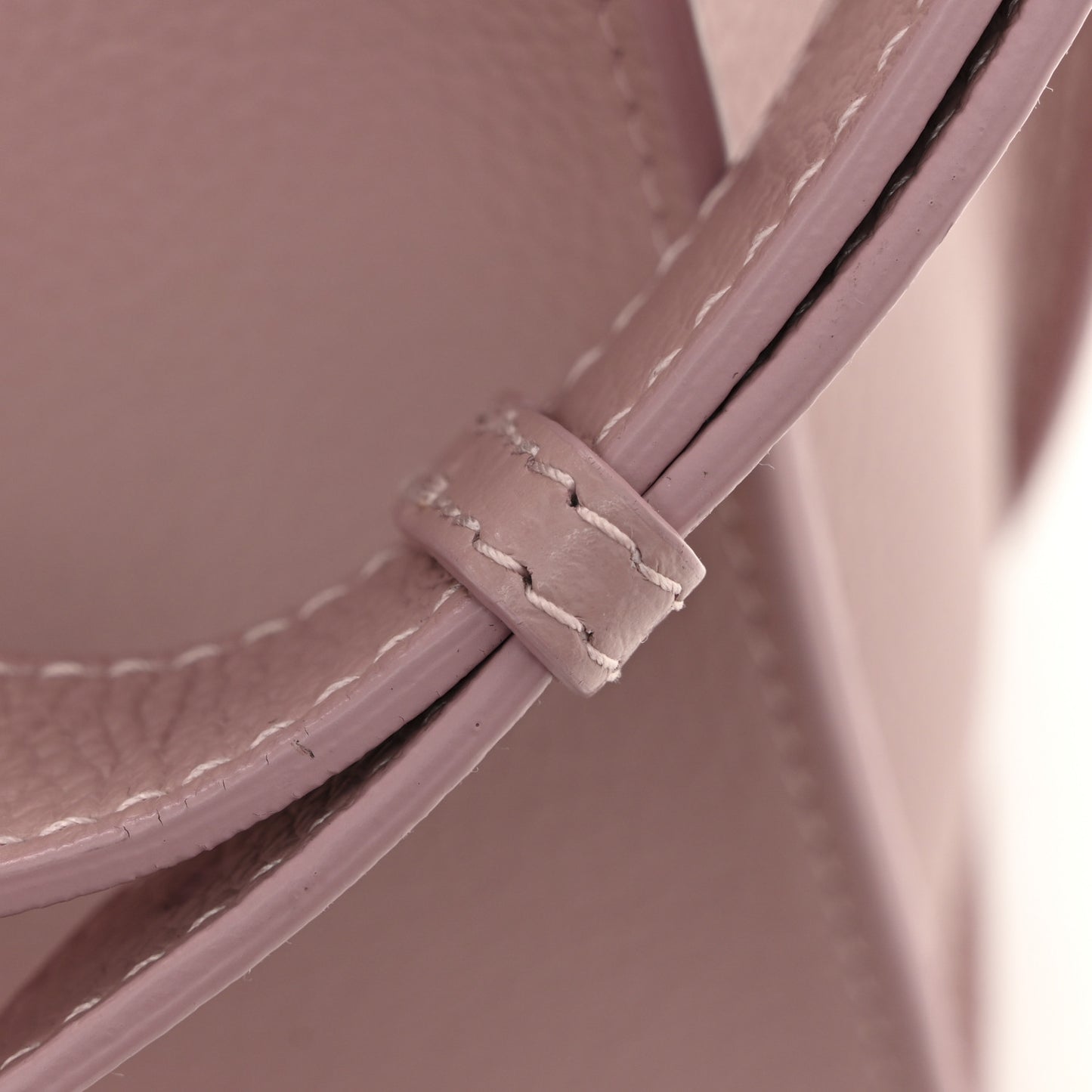 Grained Calfskin Neo Classic Silver Hardware S City Powder Pink