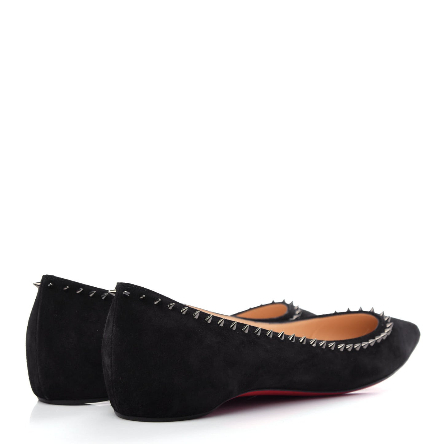 Veau Velours Anjalina Flats 39.5 Black