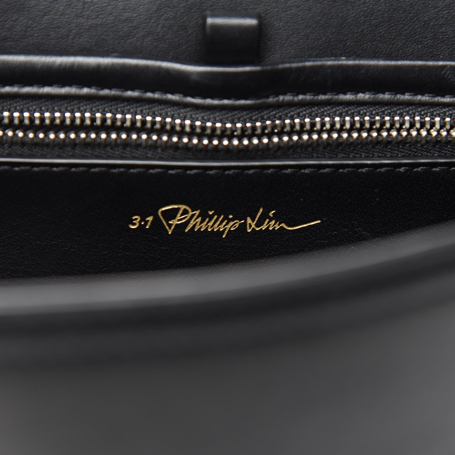 3.1 Phillip Lim Calfskin Alix Flap Shoulder Bag Black 8 of 9