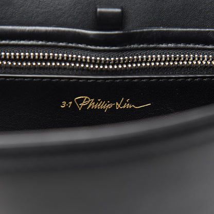 3.1 Phillip Lim Calfskin Alix Flap Shoulder Bag Black 8 of 9