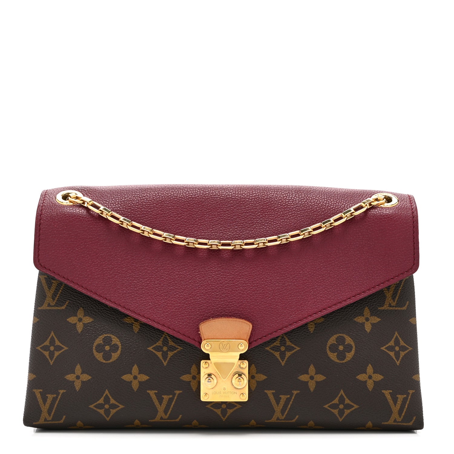 Louis Vuitton Monogram Pallas Chain Aurore 1 of 13