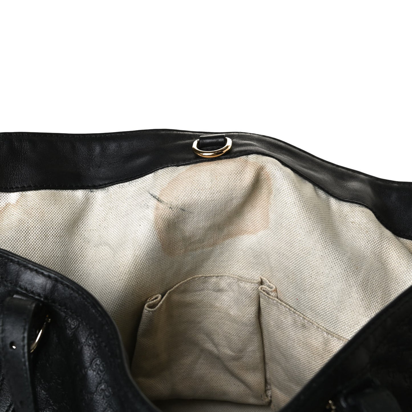 Microguccissima Medium Nice Tote Black