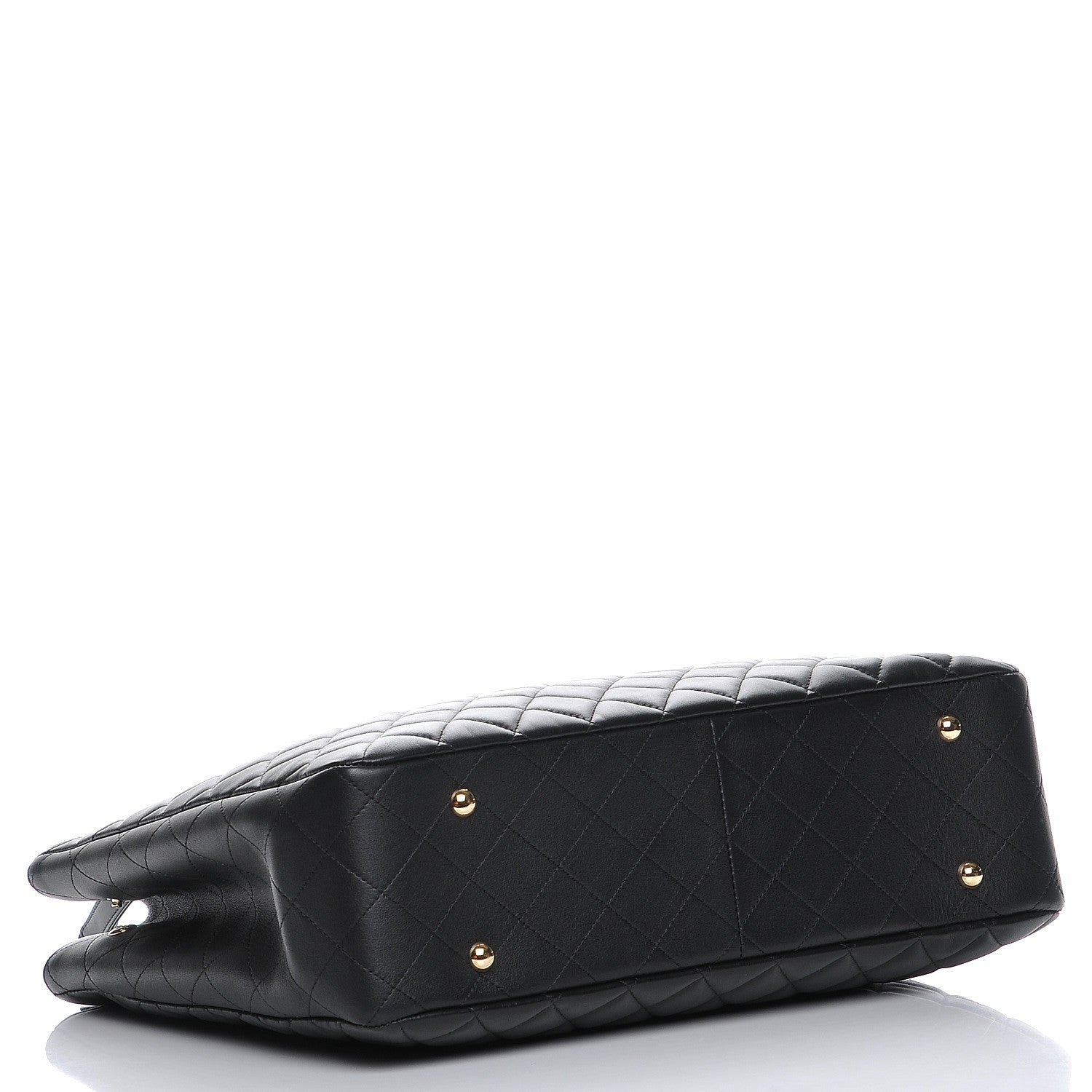 Chanel Calfskin Quilted Timeless Tote Black 4 of 8