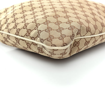 Gucci Monogram Medium New Britt Hobo Off White 6 of 9