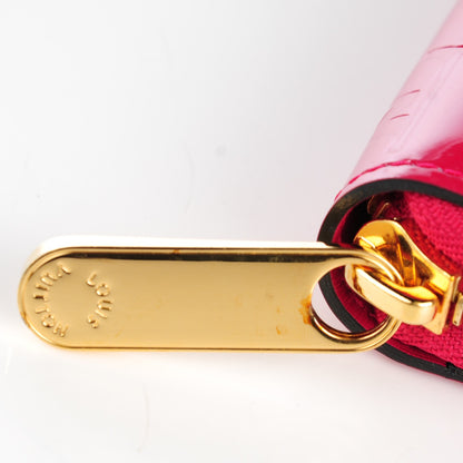 Louis Vuitton Vernis Zippy Wallet Rose Indien 8 of 8