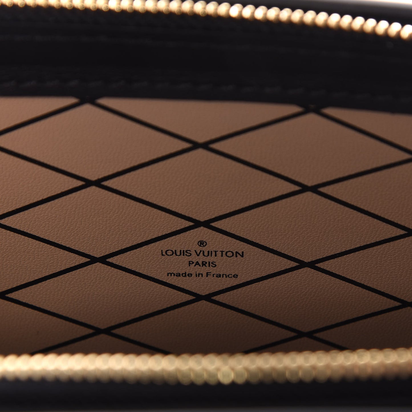 Reverse Monogram Trunk Clutch
