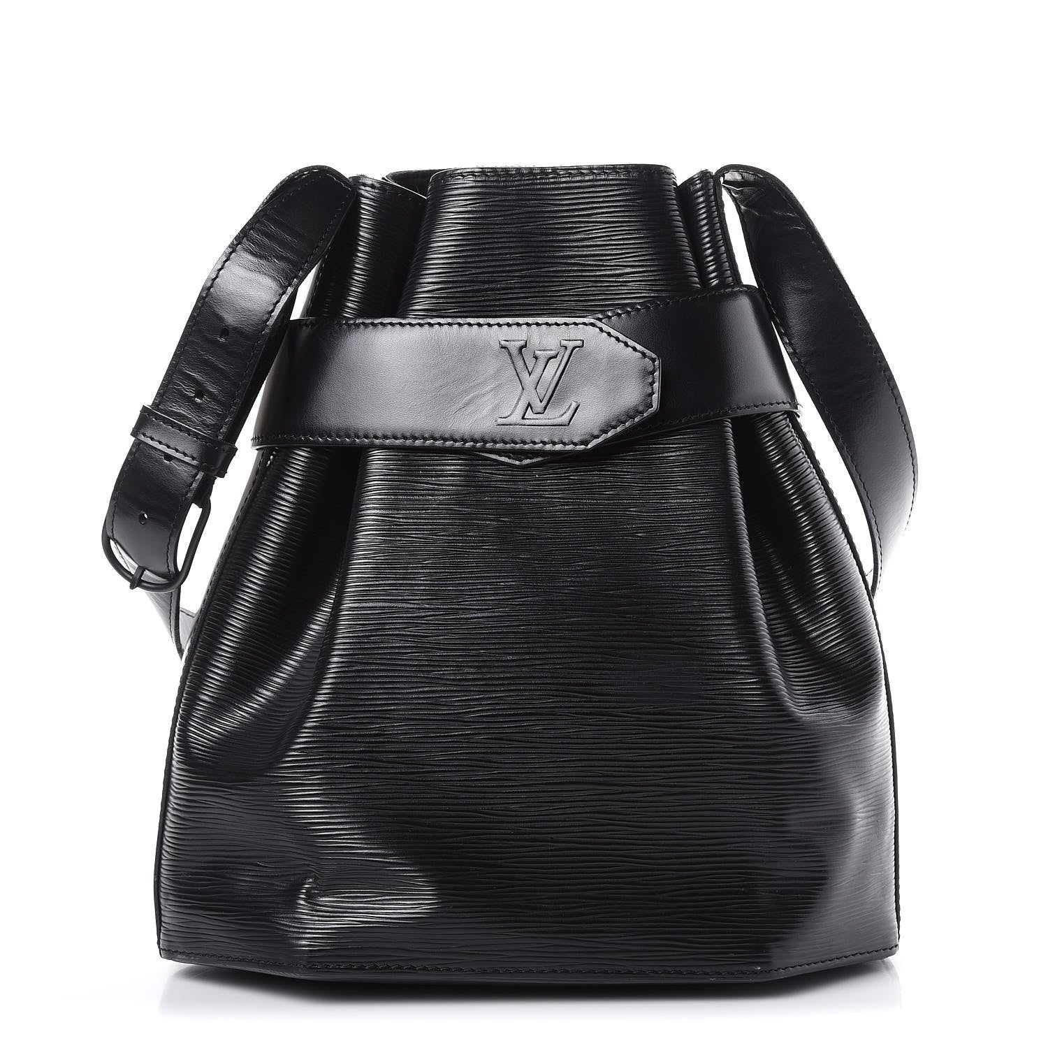 Louis Vuitton Epi Sac D'Epaule Black 1 of 12