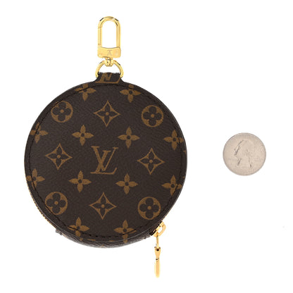 Louis Vuitton Monogram Multi Pochette Accessories Round Coin Purse 2 of 4