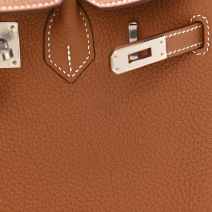 Hermes Togo Birkin 25 Gold 6 of 10