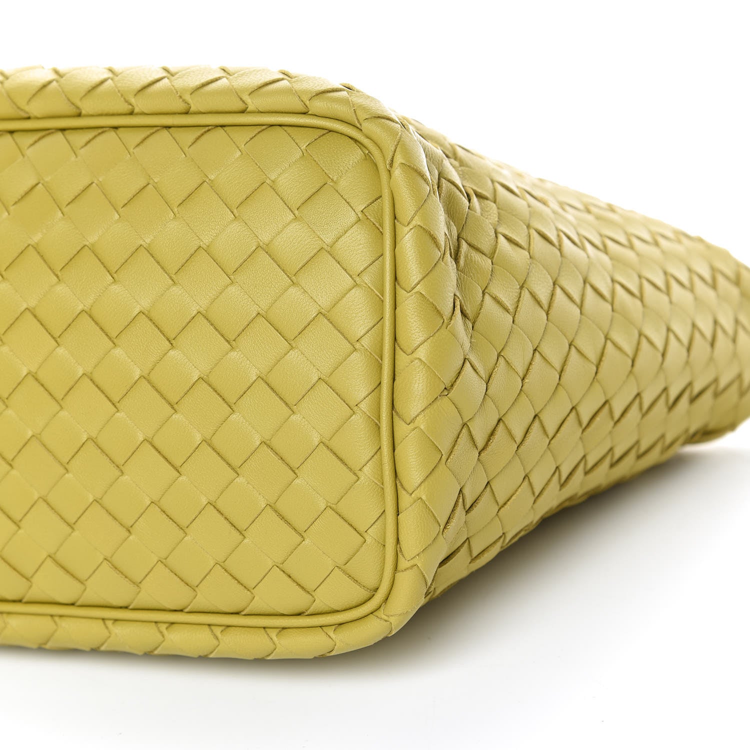 Bottega Veneta Nappa Intrecciato Small Shoulder Bag Chartreuse 10 of 11