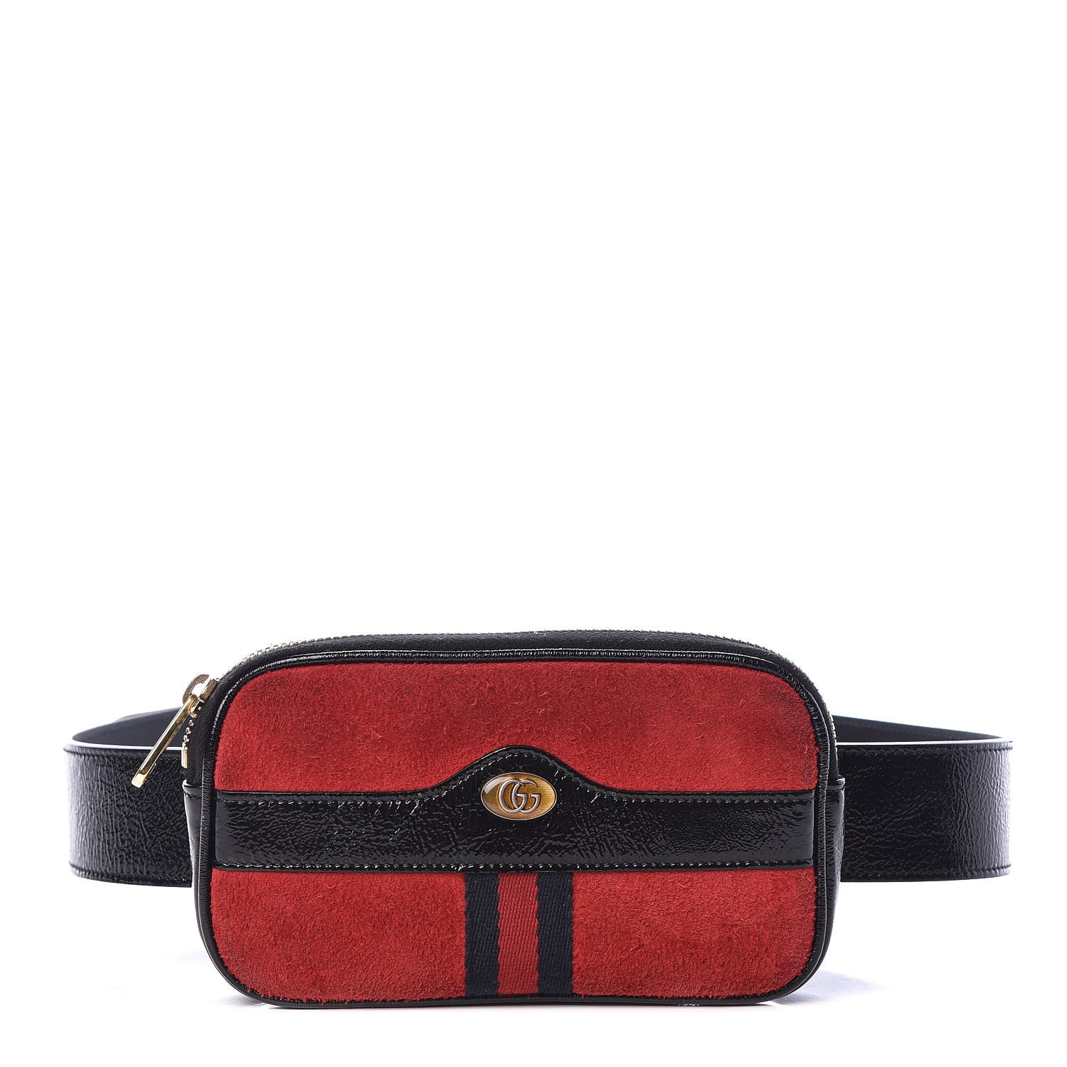 Gucci Suede Patent Ophidia Belted iPhone Case 85 34 Red 1 of 8