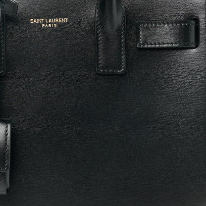 Saint Laurent Calfskin Nano Sac De Jour Black 10 of 12
