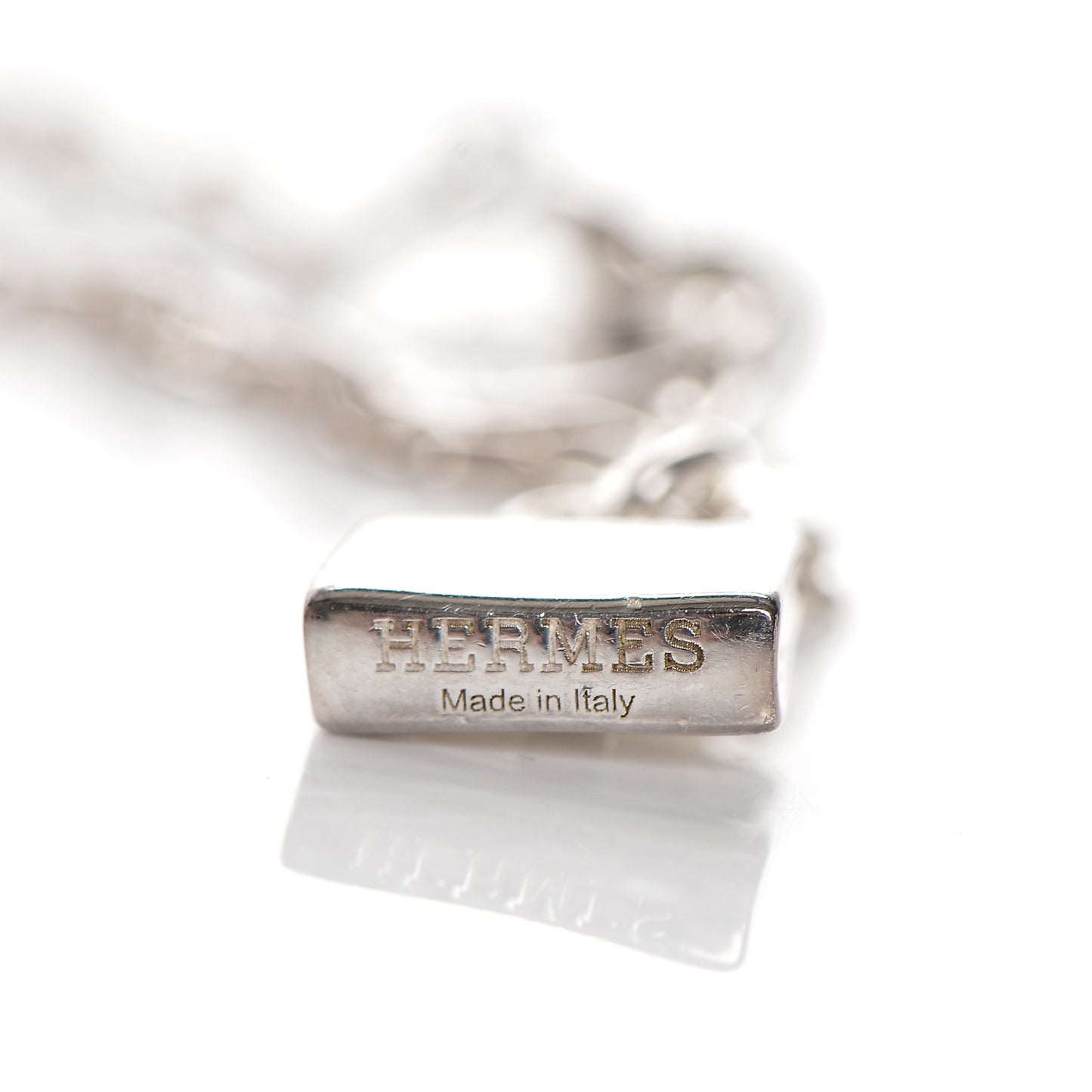 Sterling Silver Mini Birkin Amulette Bracelet ST