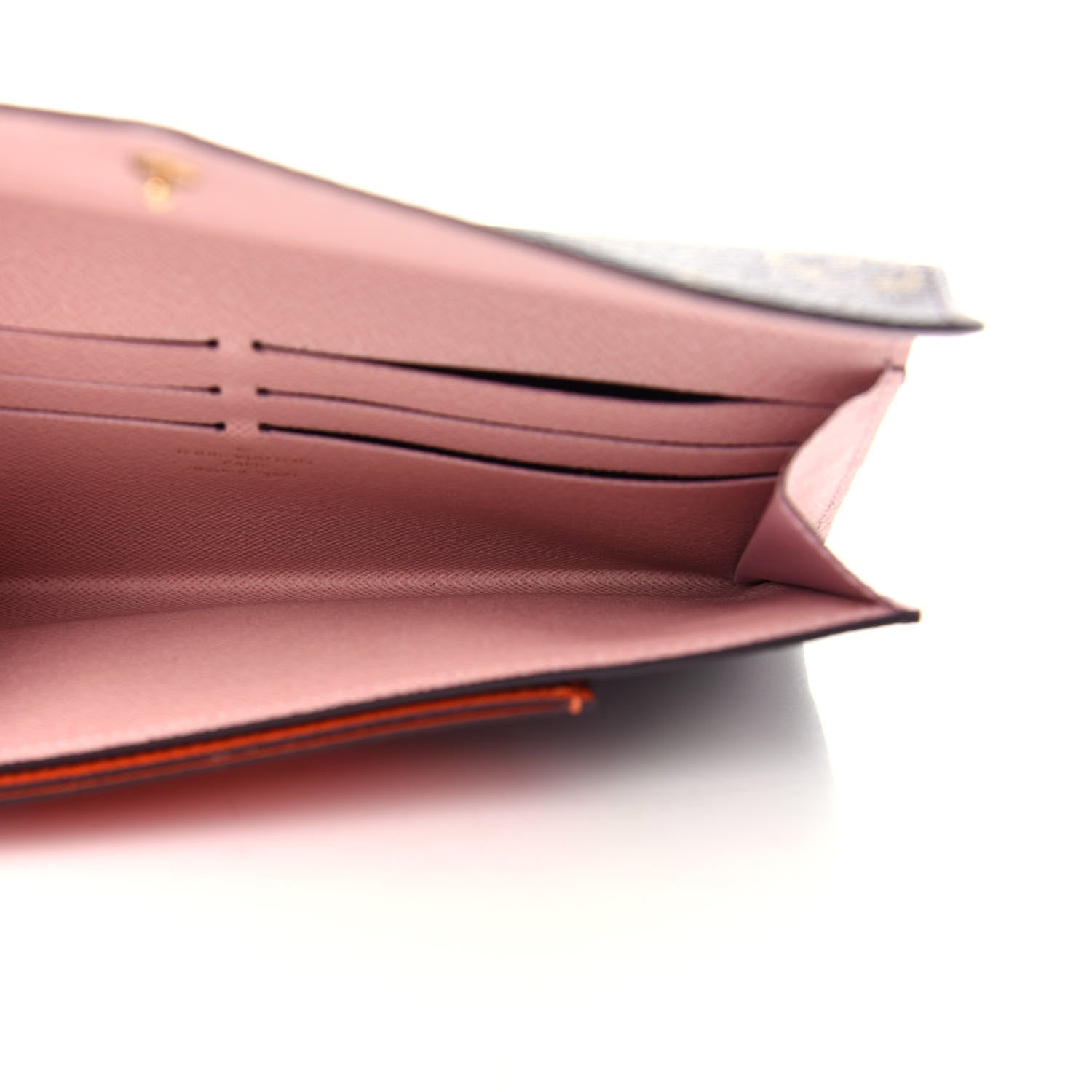 Louis Vuitton Monogram Jeanne Wallet Rose Ballerine 7 of 9