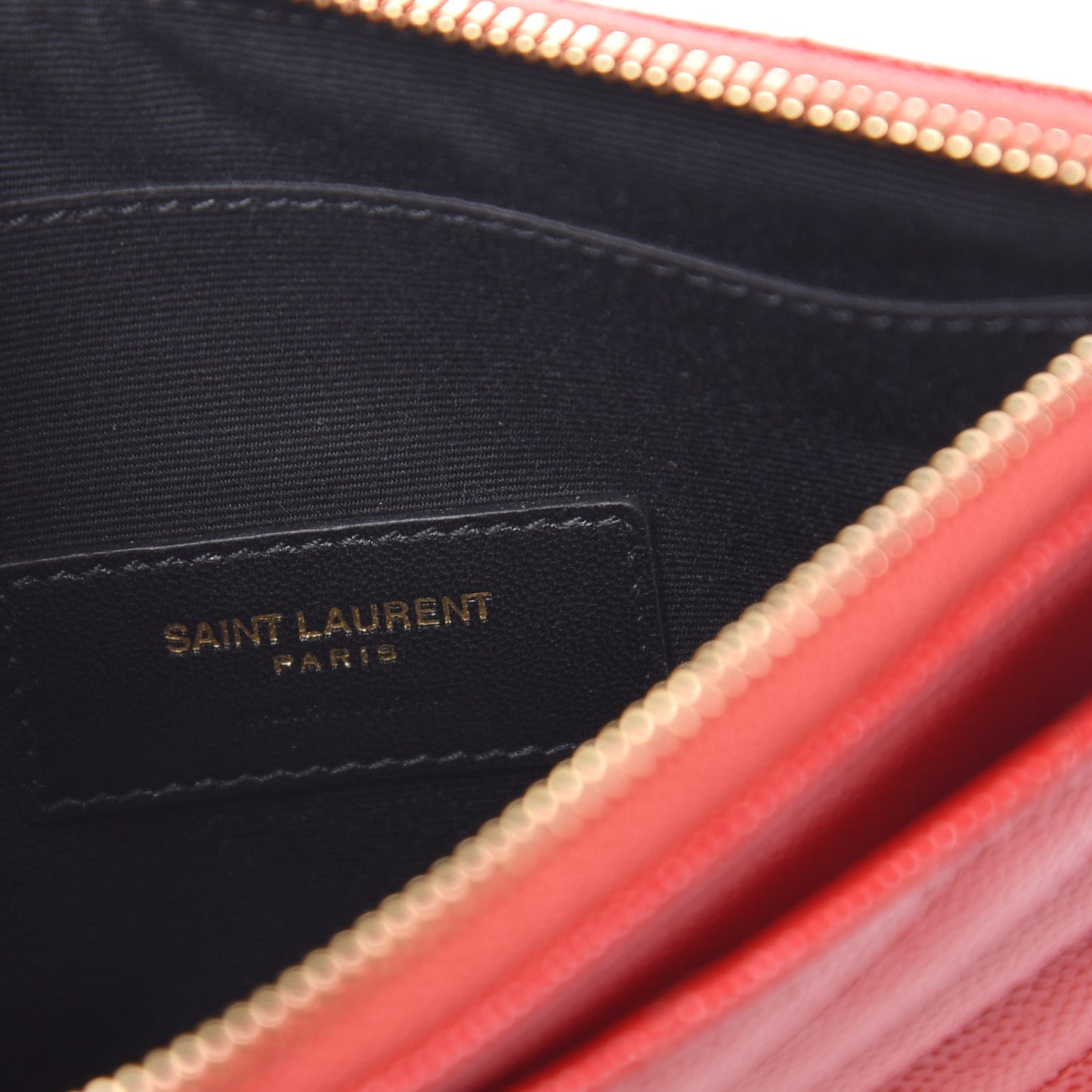 Grain De Poudre Chevron Monogram Bill Pouch Bandana Red