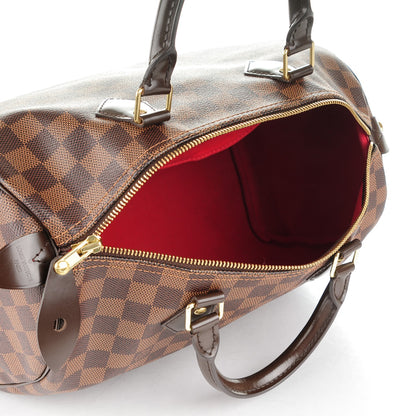 Louis Vuitton Damier Ebene Speedy 30 6 of 9