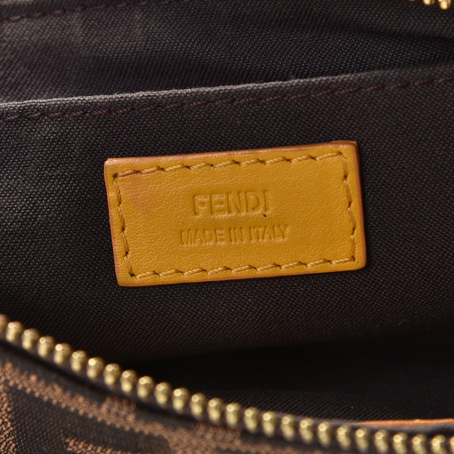 Zucca Mini Pouch Crossbody Tobacco Yellow