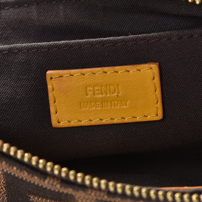 Fendi Zucca Mini Pouch Crossbody Tobacco Yellow 4 of 8