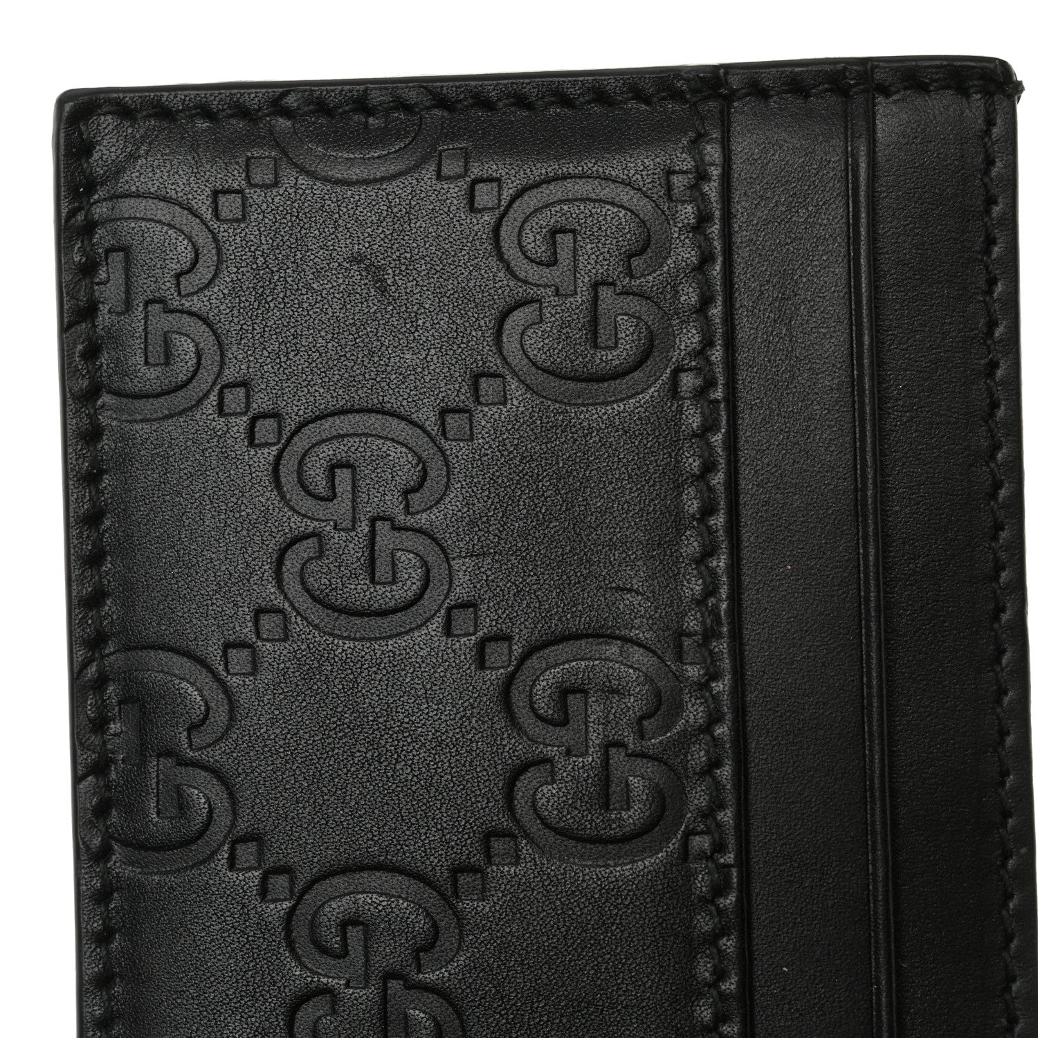Gucci Microguccissima Card Holder Money Clip Black 6 of 6