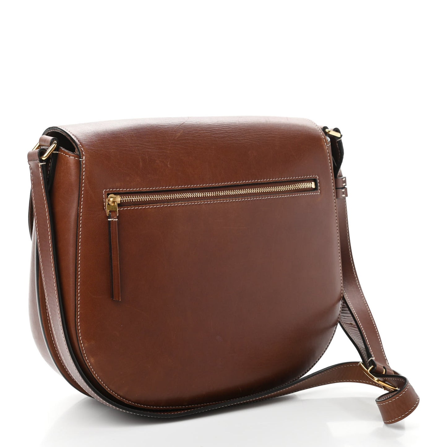 Supersoft Calfskin Medium Trotteur Chestnut