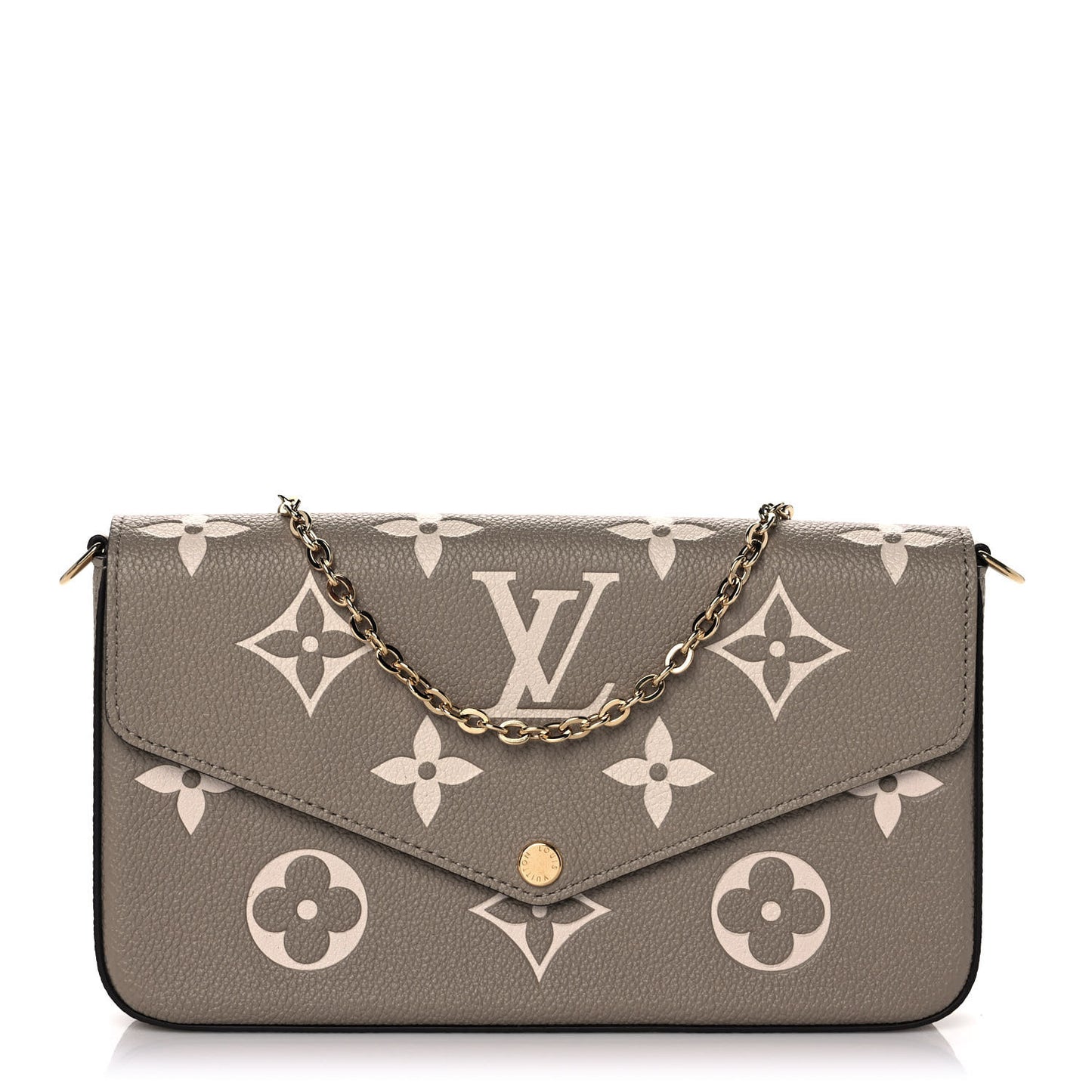 Empreinte Monogram Giant Felicie Pochette Tourterelle Creme