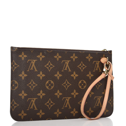Louis Vuitton Monogram Neverfull MM GM Pochette 3 of 7