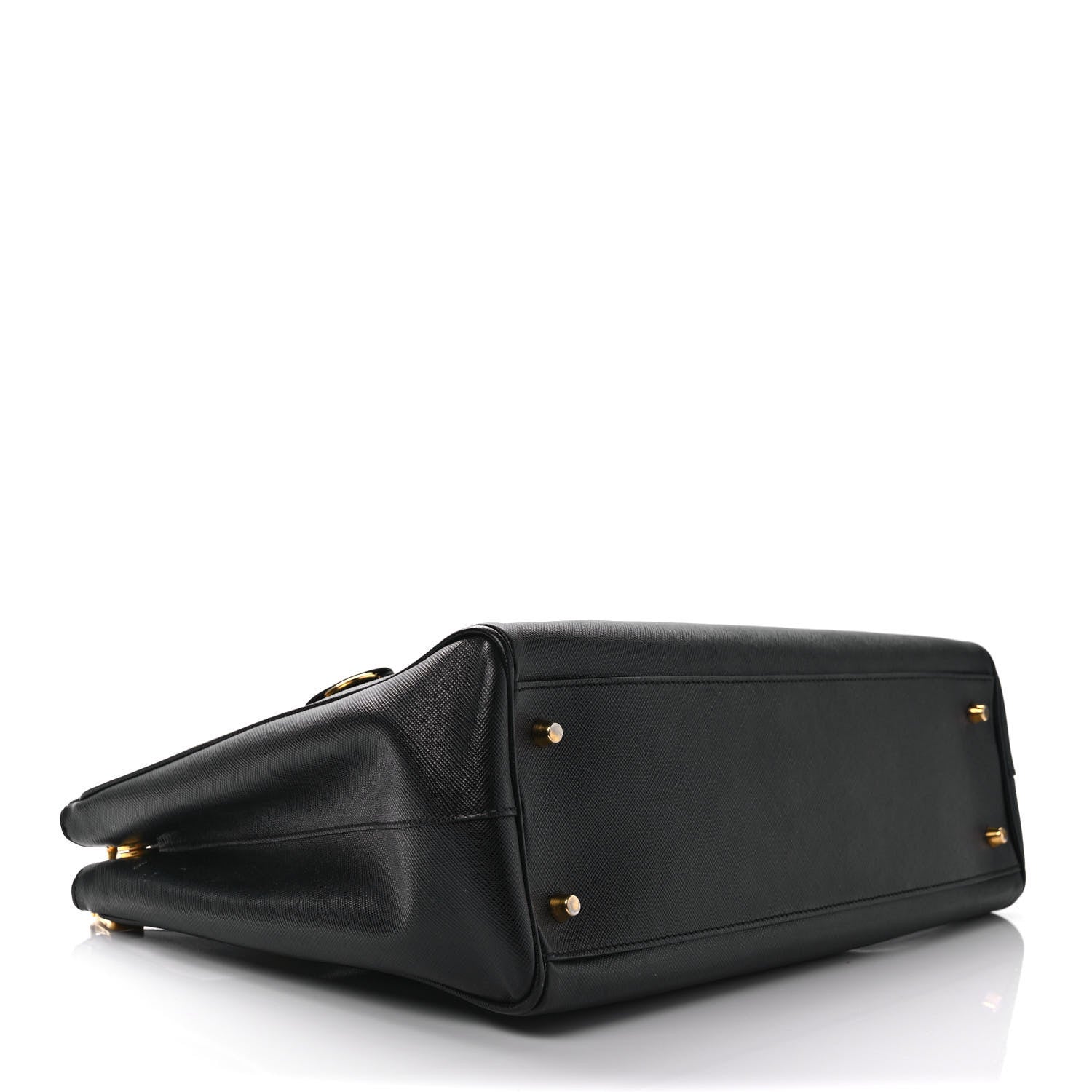 Prada Saffiano Large Galleria Double Zip Tote Black 4 of 12