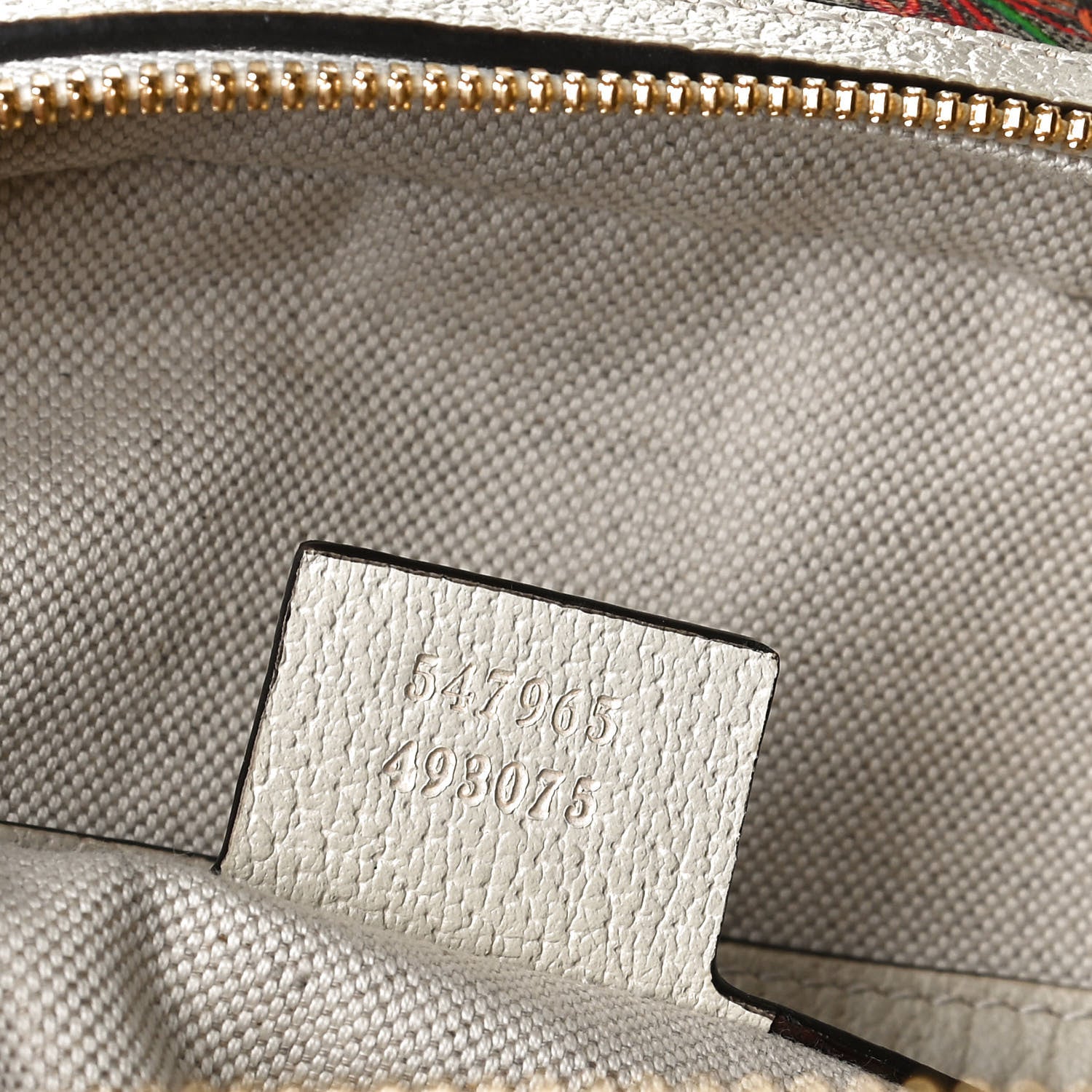 Gucci GG Supreme Monogram Flora Web Small Ophidia Day Backpack White 7 of 12