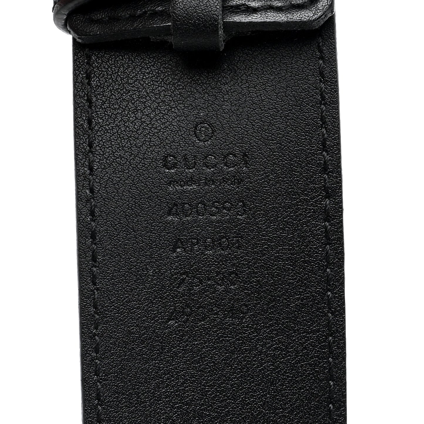 Calfskin Double G 40mm Belt 75 30 Black