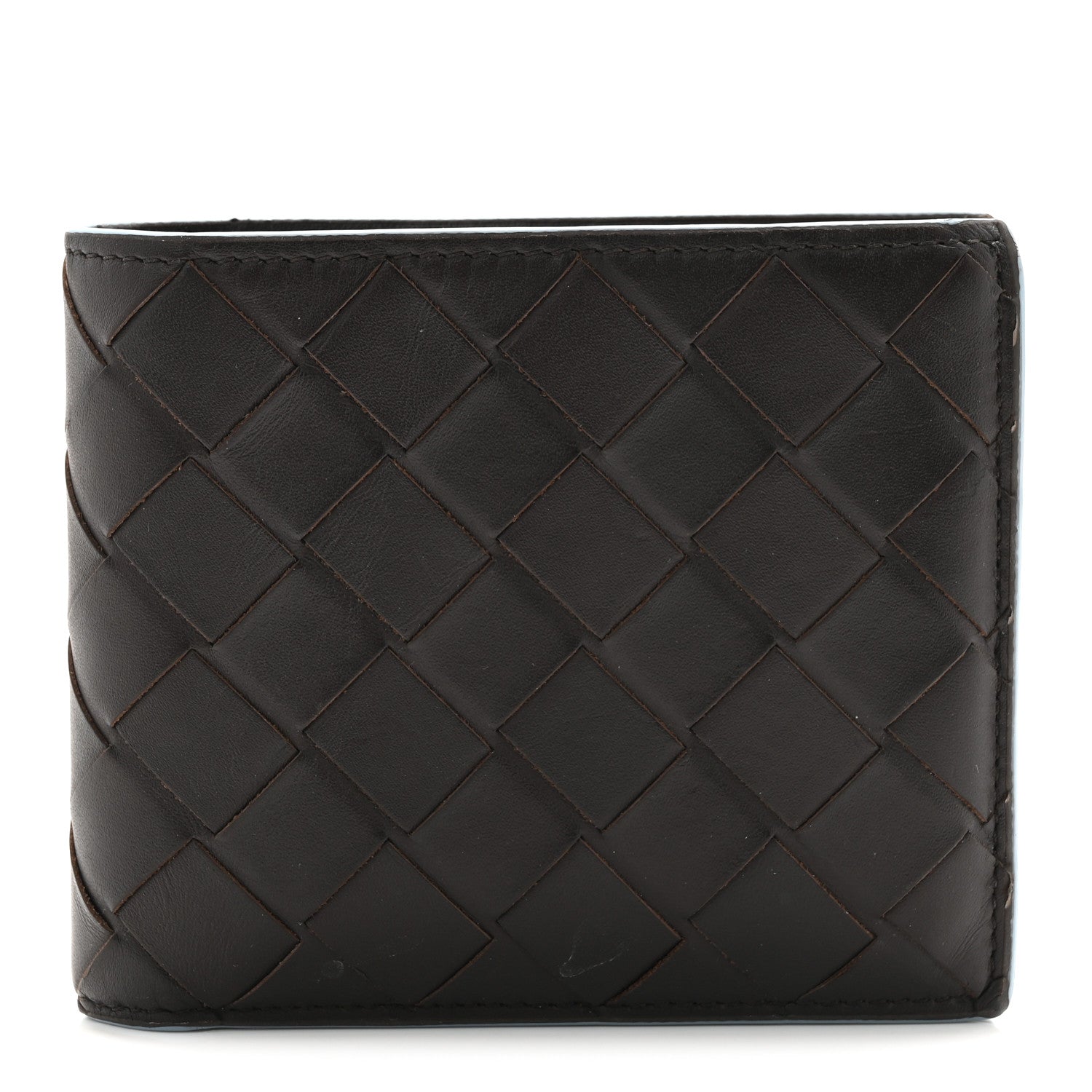 Bottega Veneta Nappa Intrecciato Bi-Fold Wallet Ebano 1 of 8