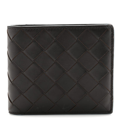 Bottega Veneta Nappa Intrecciato Bi-Fold Wallet Ebano 1 of 8