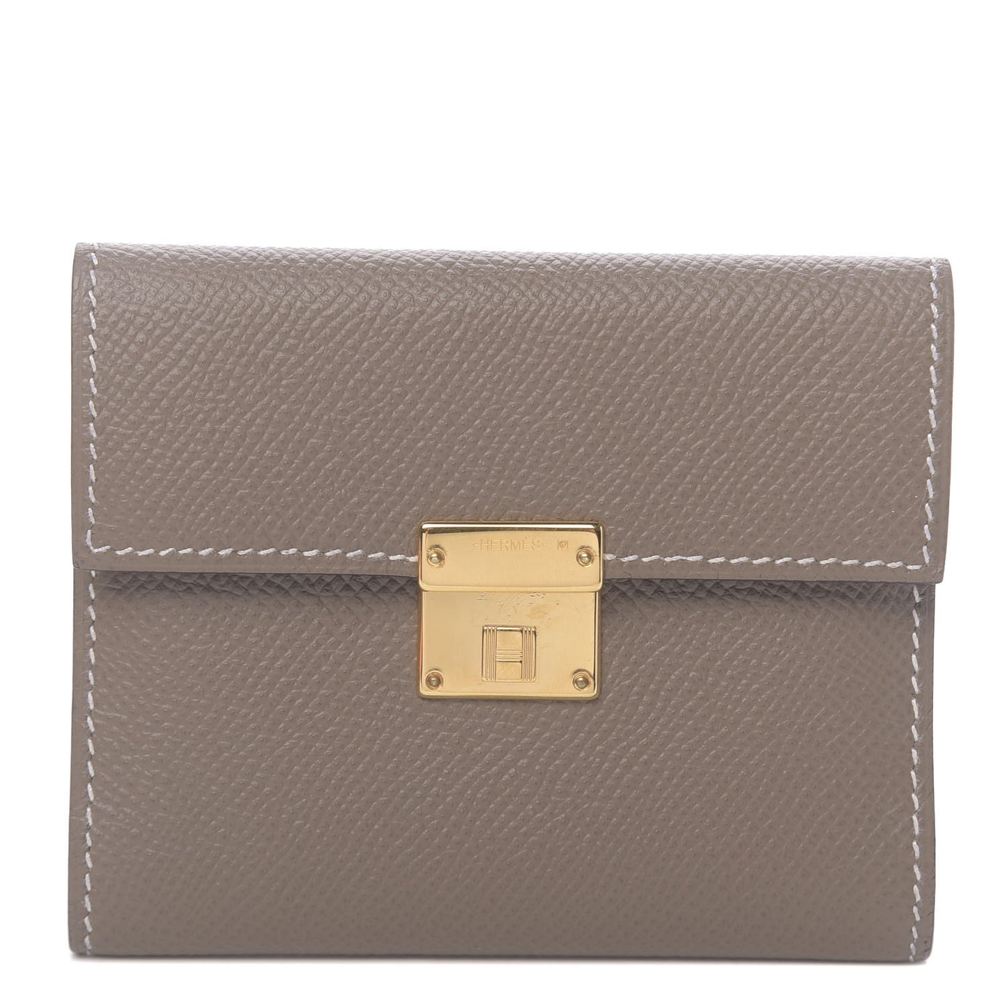 Epsom Clic Mini Card Holder Etoupe