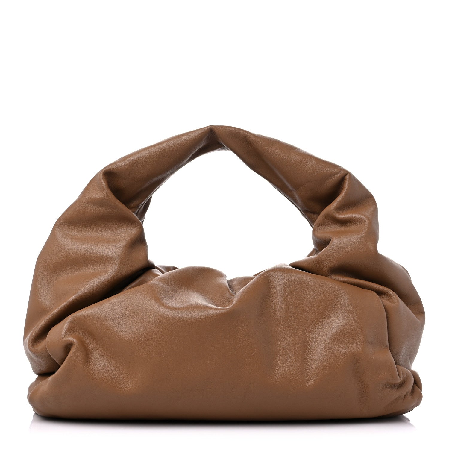 Bottega Veneta Smooth Butter Calfskin Medium The Shoulder Pouch Cammello 1 of 8