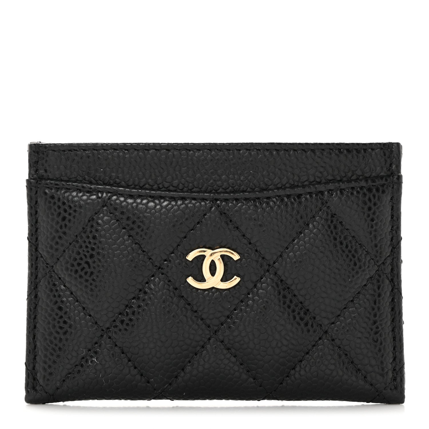 Chanel Caviar Quilted Card Holder Black 1 of 8