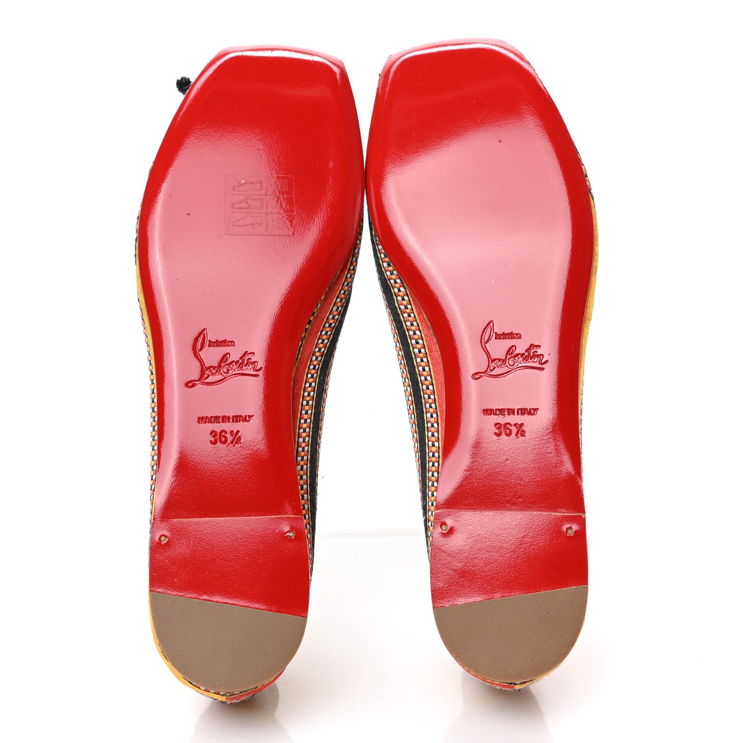 Damas Fabric Mamadrague Flats 36.5 Multicolor