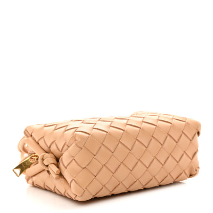 Bottega Veneta Nappa Intrecciato Mini Loop Camera Bag Almond 4 of 9