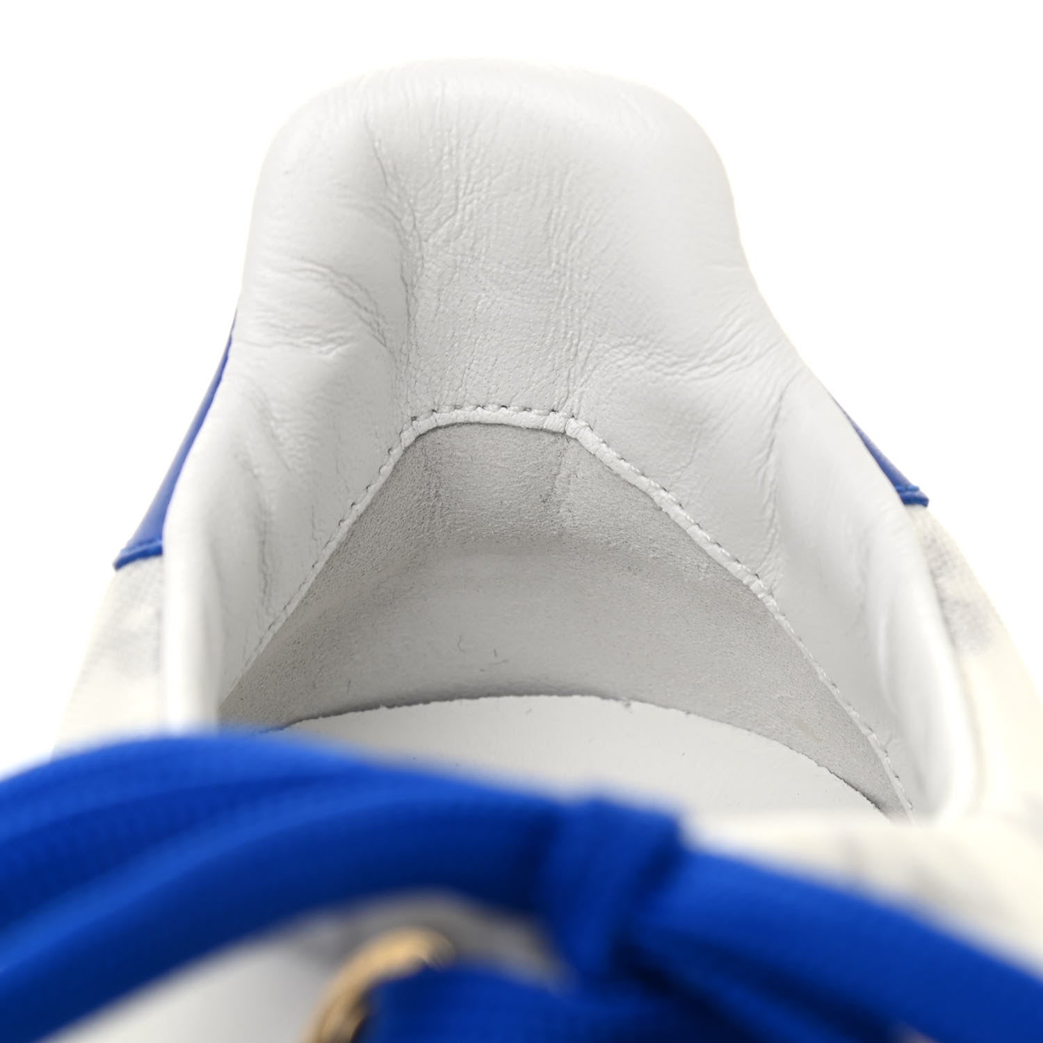 Louis Vuitton Technical Fabric Calfskin Monogram Frontrow Sneakers 37.5 Blue 11 of 11