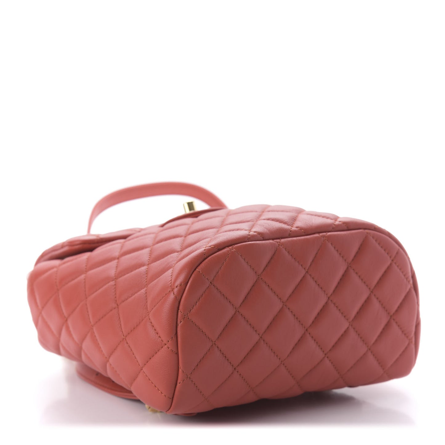 Calfskin Quilted Mini Urban Spirit Backpack Red