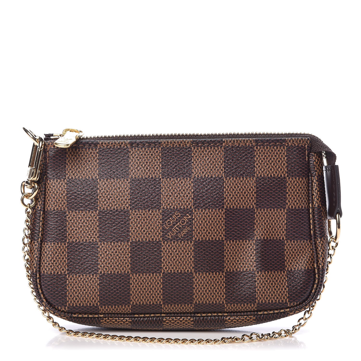 Louis Vuitton Damier Ebene Mini Pochette Accessories 1 of 7