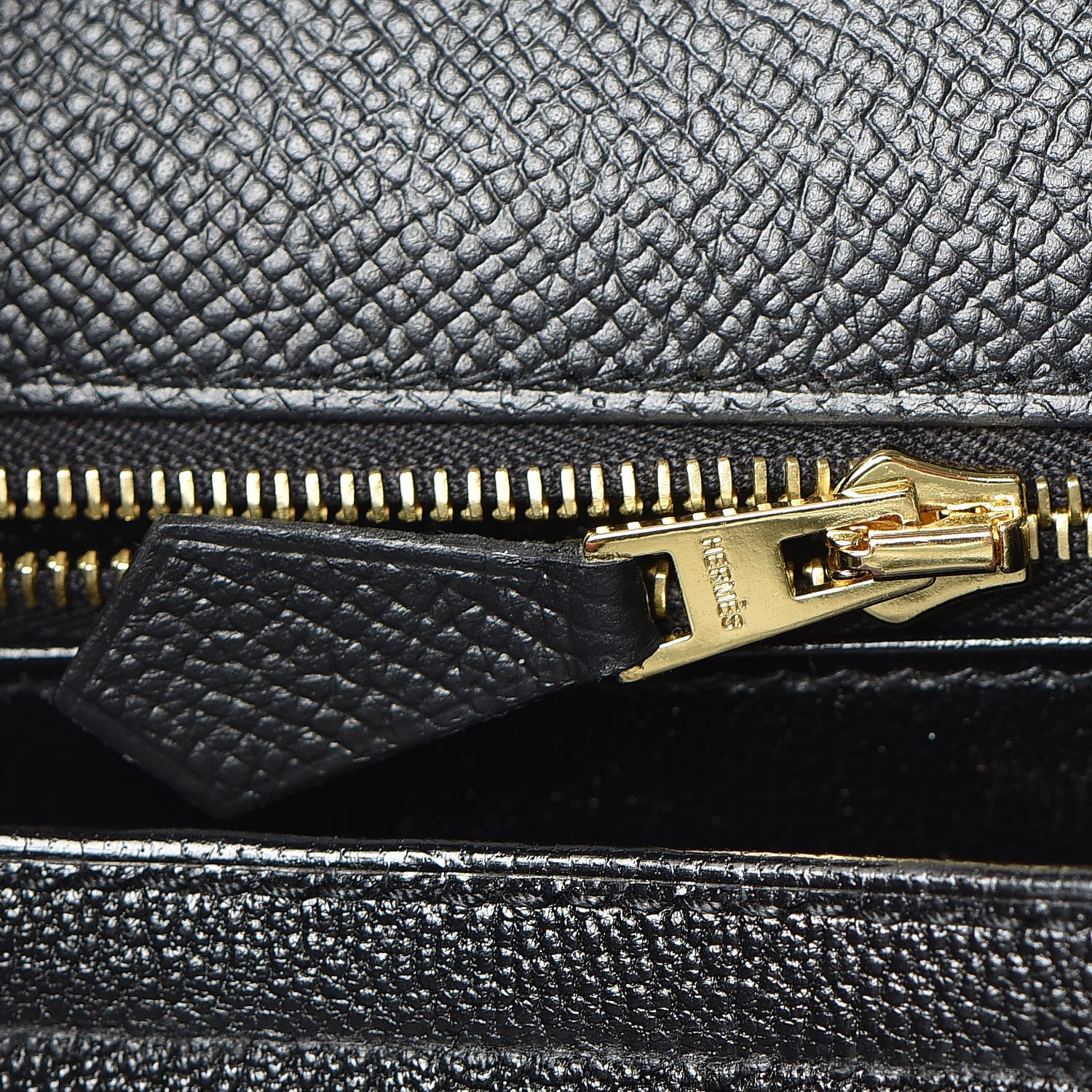 Hermes Epsom Kelly Sellier 25 Black 37 of 40