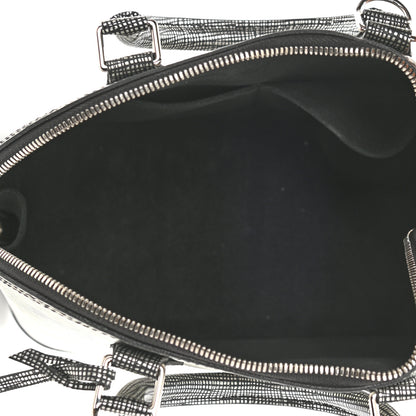 Louis Vuitton Metallic Epi Alma PM Black Silver 5 of 8