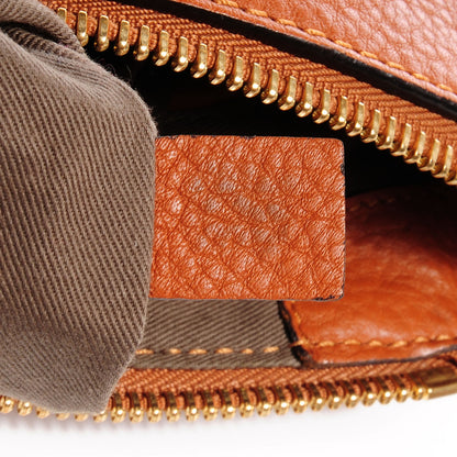 Chloe Calfskin Medium Marcie Satchel Whiskey 10 of 10