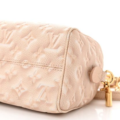 Louis Vuitton Empreinte Monogram Summer Stardust Speedy Bandouliere 20 Beige Clair 9 of 11