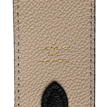Louis Vuitton Empreinte Monogram Bandouliere Shoulder Strap Black Beige 3 of 5