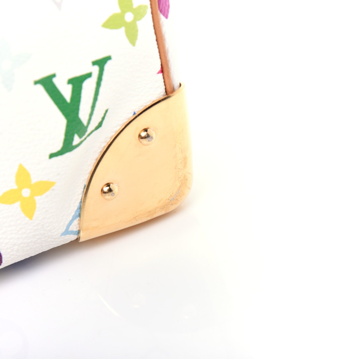 Monogram Multicolor Speedy 30 White