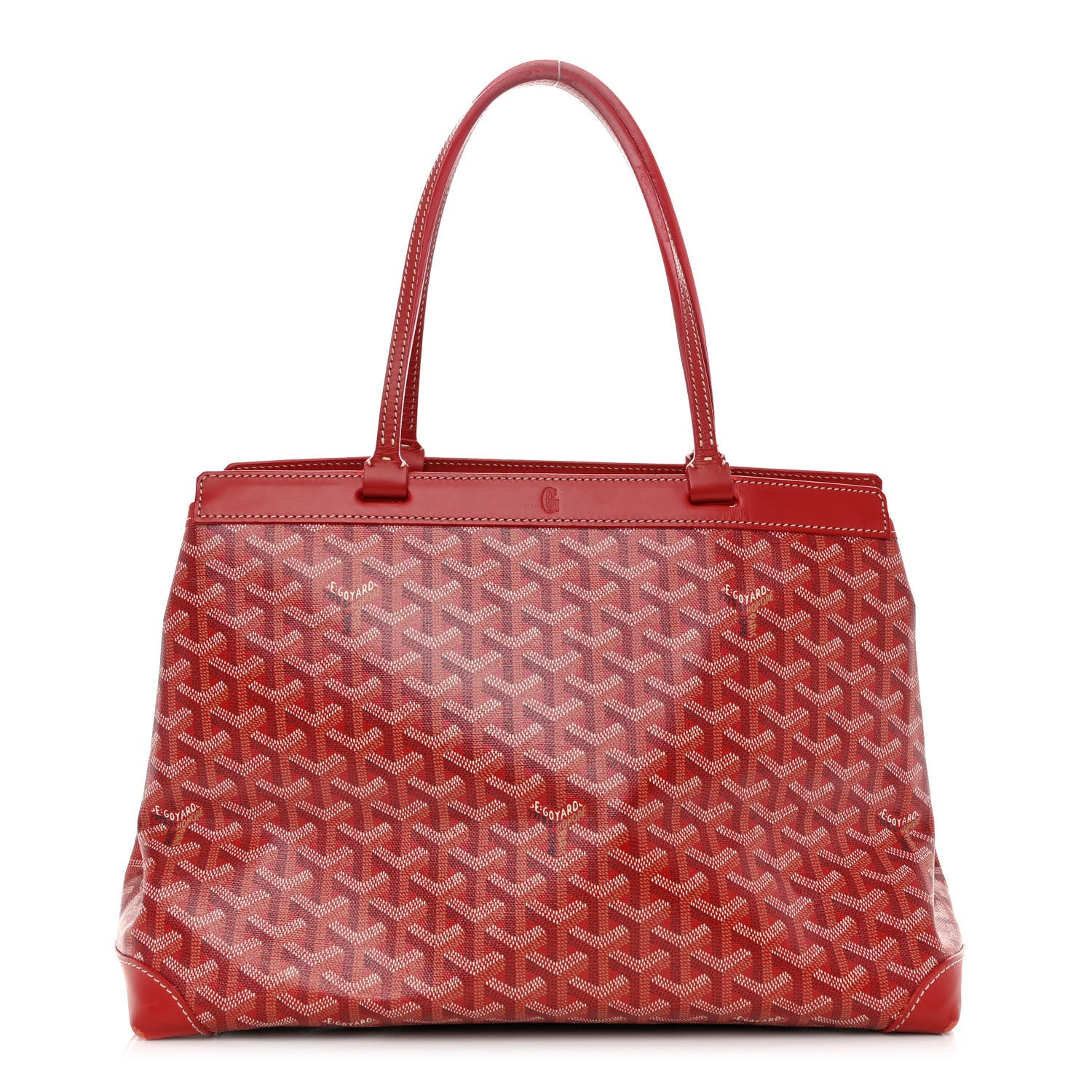 Goyard Goyardine Bellechasse PM Red 1 of 18