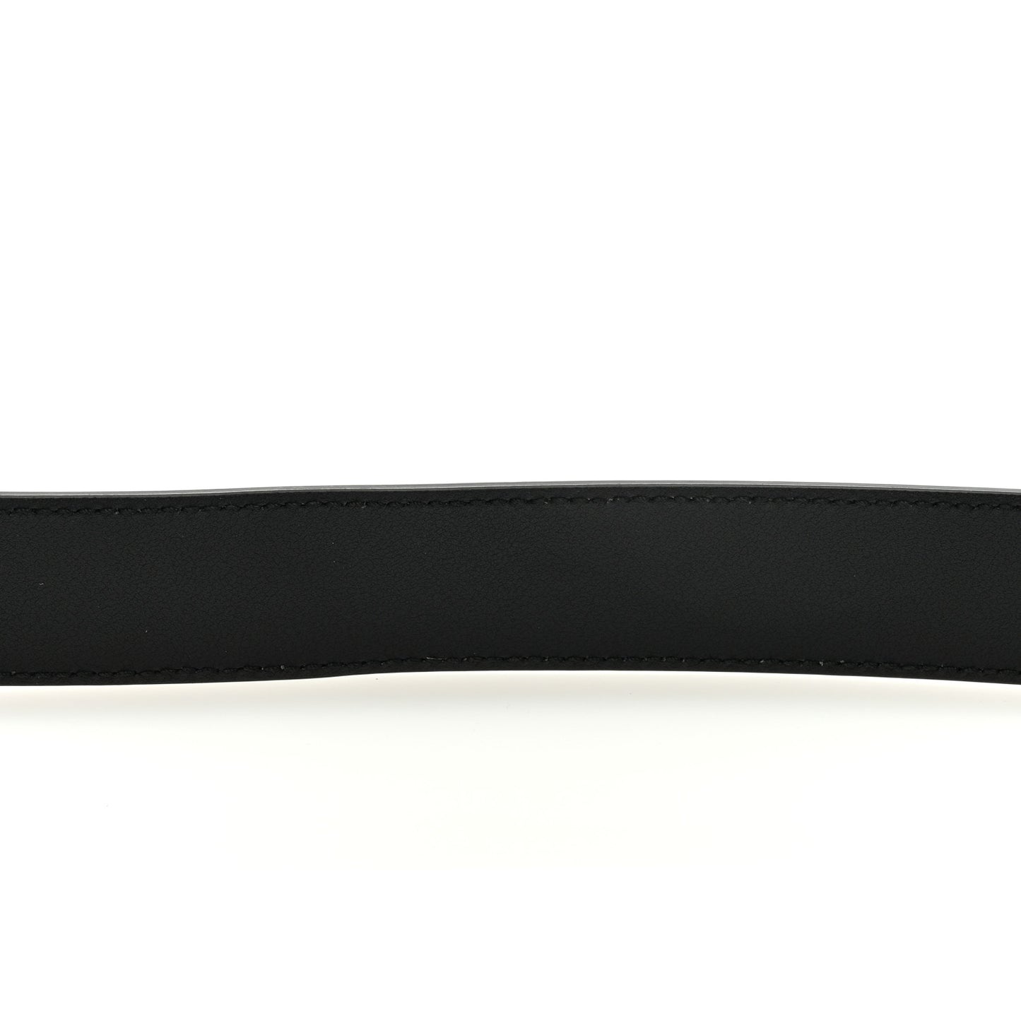 Moon Calfskin Double G 30mm Belt 95 38 Black